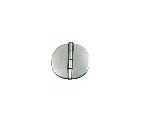 Bisagra Cubierta Redonda Inox 65x65 mm
