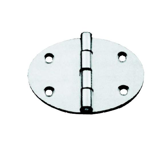 Bisagra Elipse Acero  Inoxidable 84x56 mm