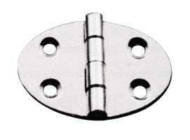 Bisagra Elipse Inox 51x38.5mm.