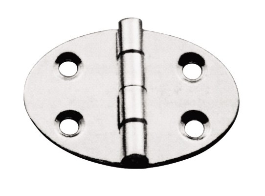 ELLIPSE STEEL HINGE 51x38.5mm.