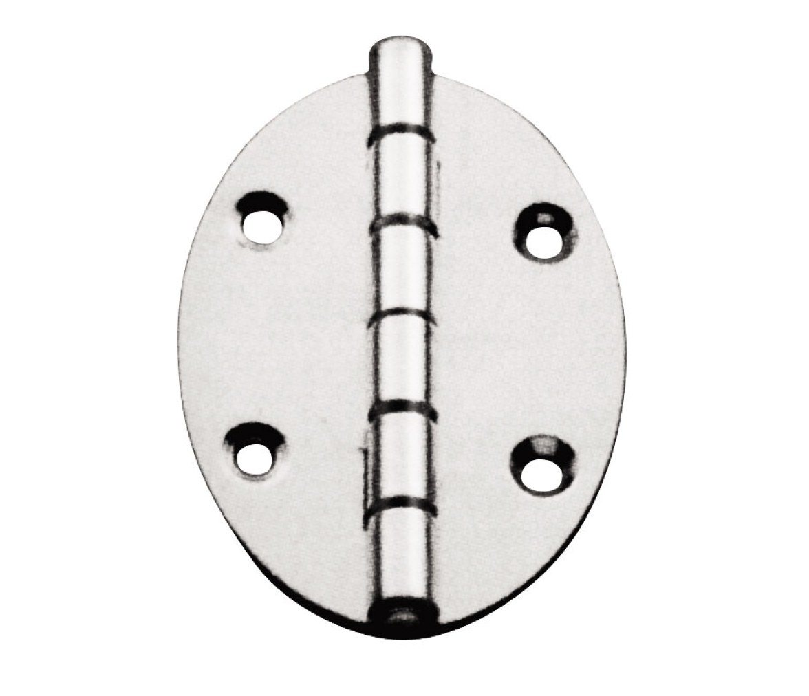 Bisagra Elipse Inox 56x78mm