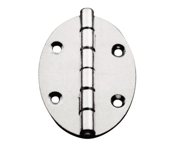 Bisagra Elipse Inox 56x78mm