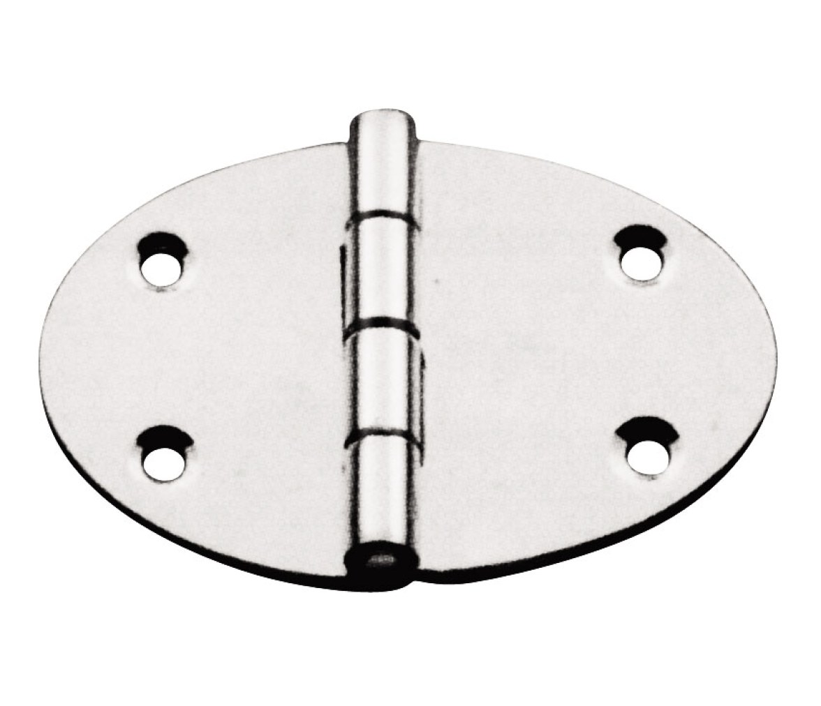 Bisagra Elipse Inox 67x48mm