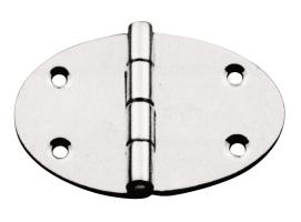 Bisagra Elipse Inox 78x56mm