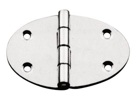 ELLIPSE STEEL HINGE 78x56mm