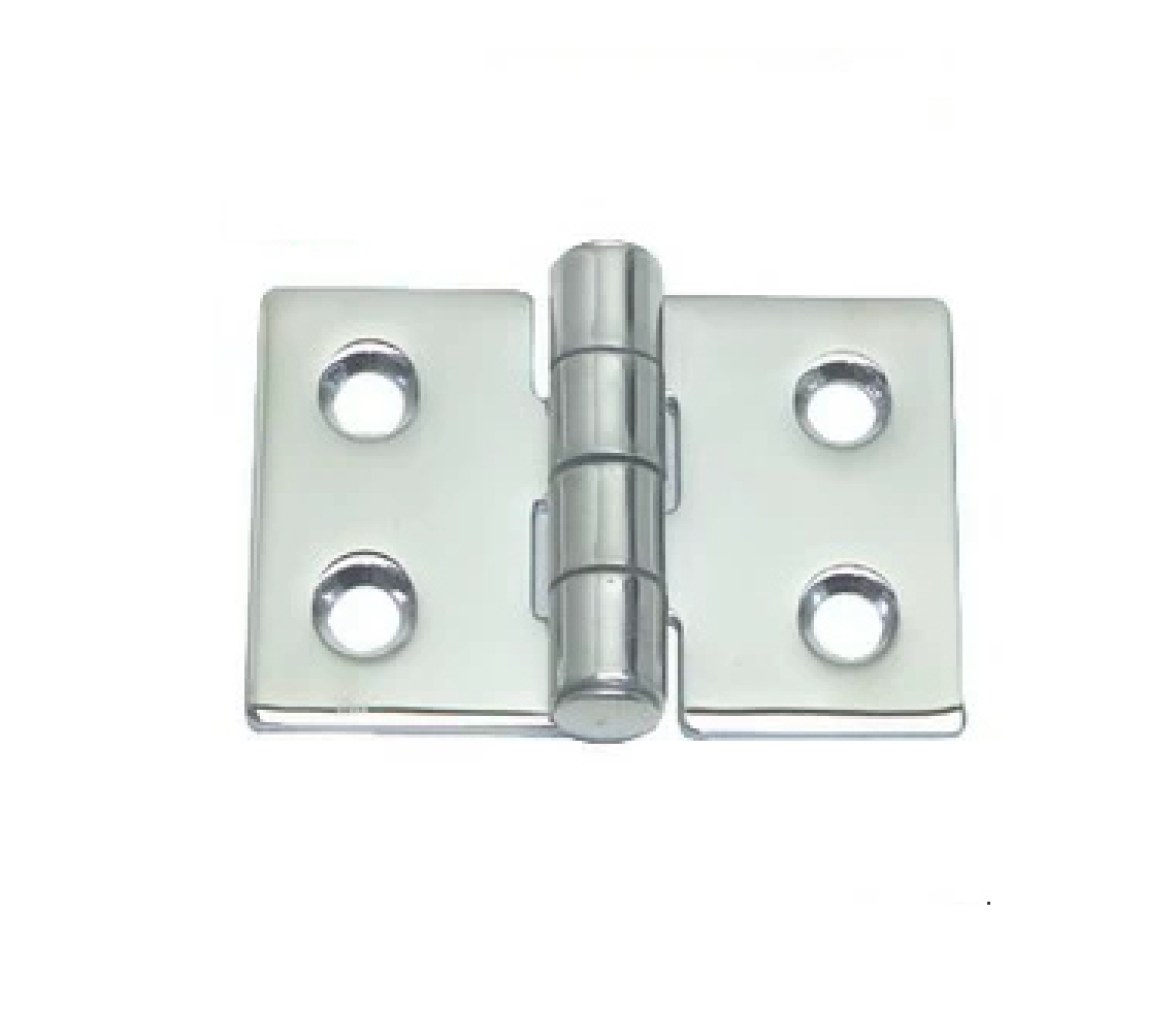 Bisagra en Acero Inox 316 Pulido 54x39 mm
