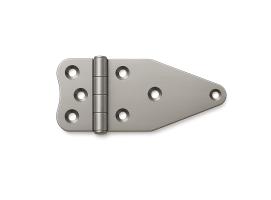 Bisagra Flecha Inox 129x40x2mm