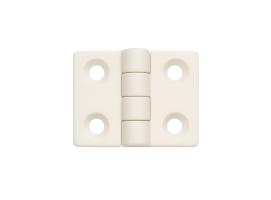 Bisagra Nylon Blanca 38 x 38 mm