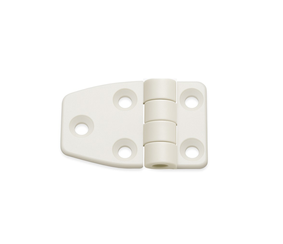 Bisagra Nylon Blanca 54 x 38 mm