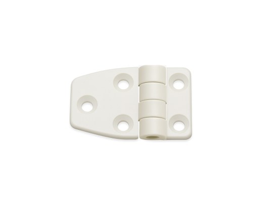 Bisagra Nylon Blanca 54 x 38 mm
