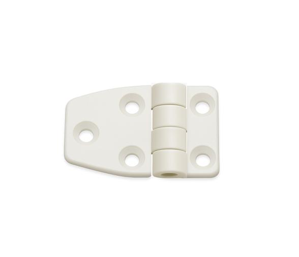 Bisagra Nylon Blanca 54 x 38 mm