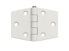 Bisagra Nylon Blanca 98 x 65 mm