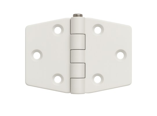 Bisagra Nylon Blanca 98 x 65 mm