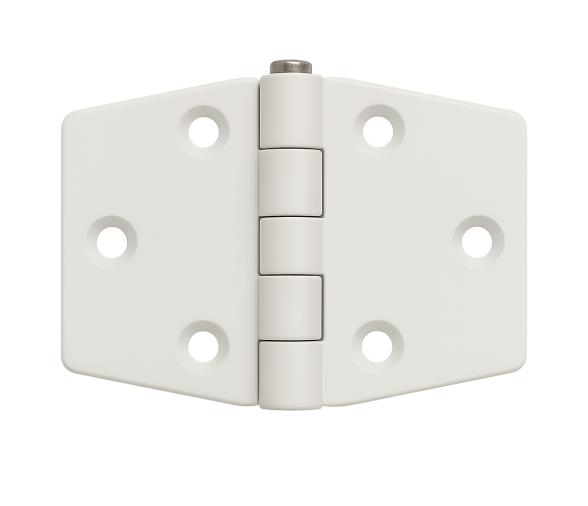 Bisagra Nylon Blanca 98 x 65 mm