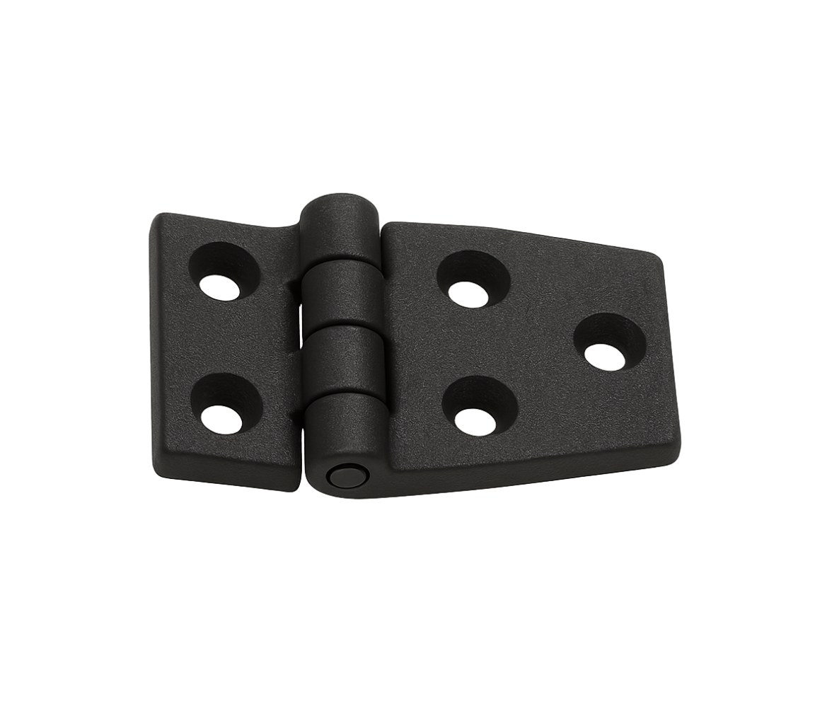 Bisagra Nylon Negra 54 x 38 mm
