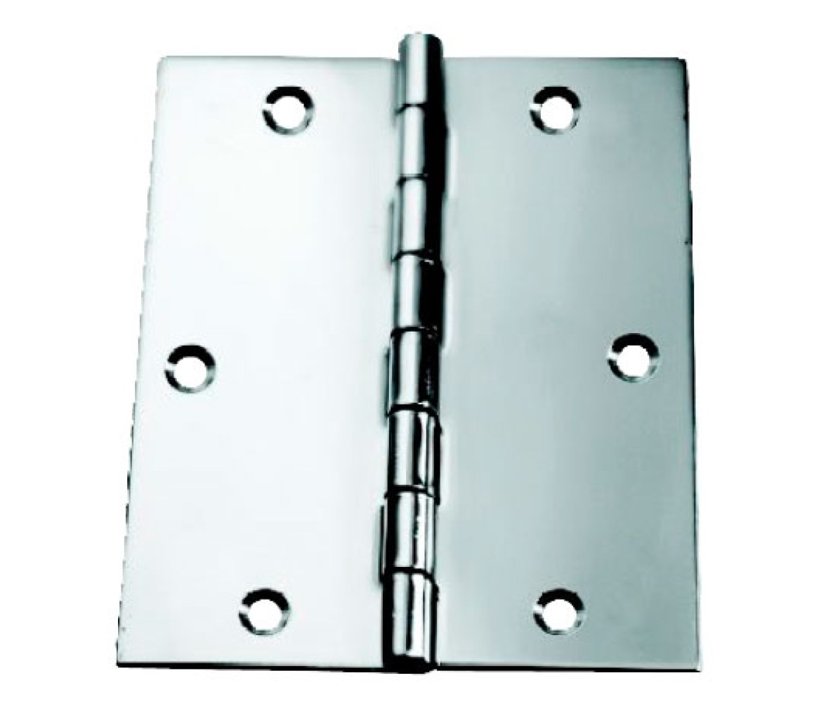 Bisagra Recta en Acero Inox 316 Pulido