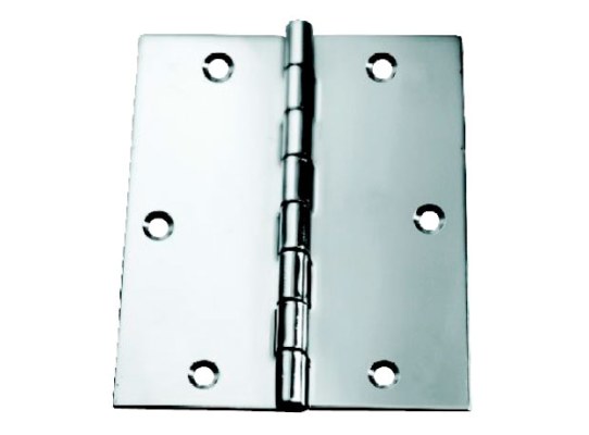 Bisagra Recta en Acero Inox 316 Pulido