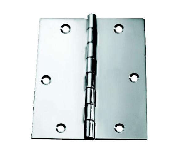 Bisagra Recta en Acero Inox 316 Pulido