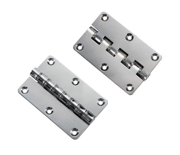 Bisagra Rectangular de Retención Inox