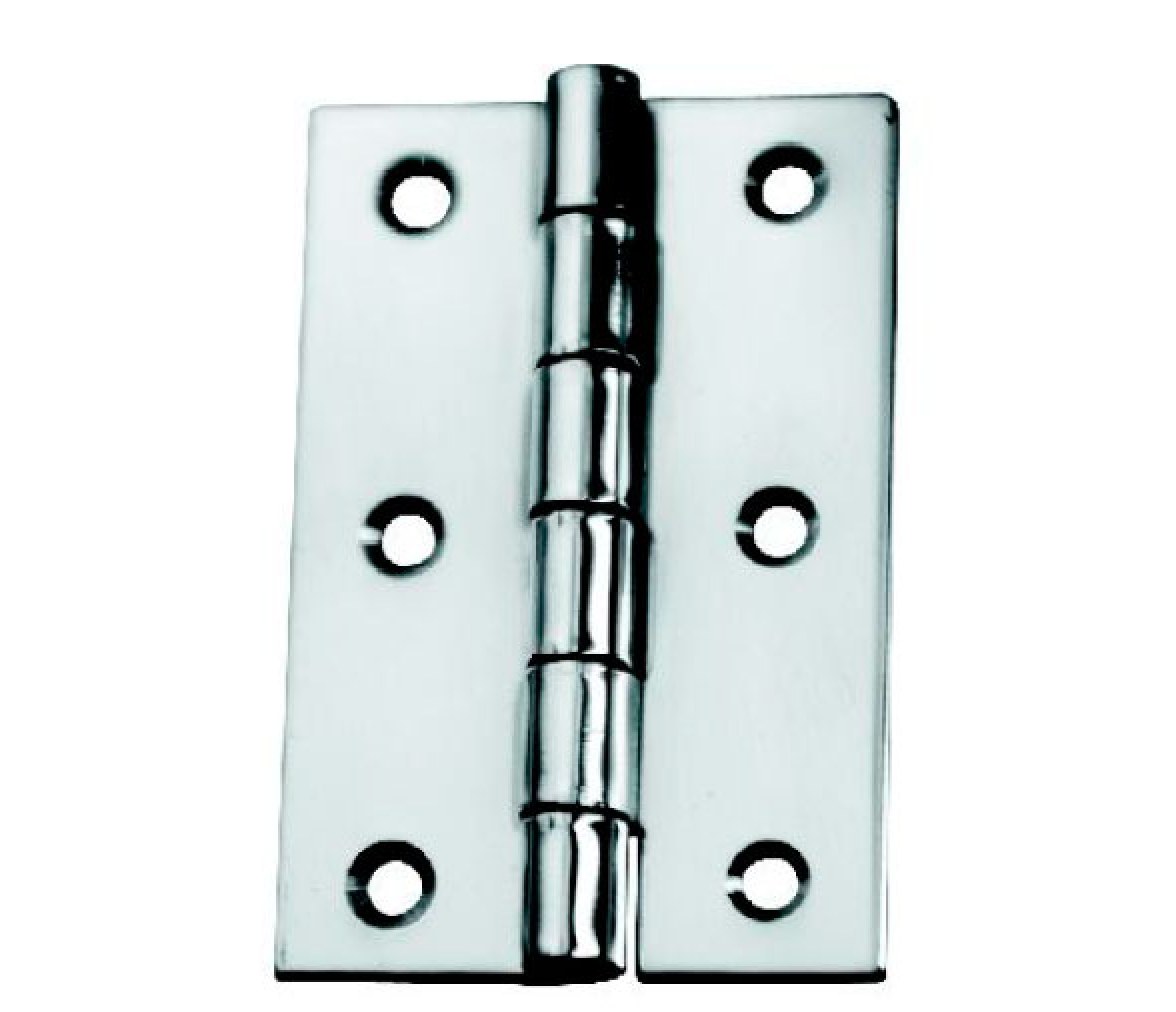 Bisagra Rectangular en Acero Inox 316 Pulido