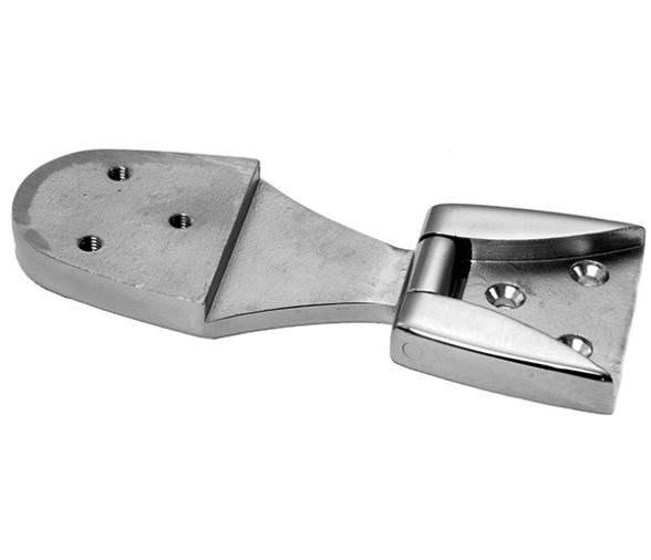 Bisagra semiovalada acero inox AISI 316