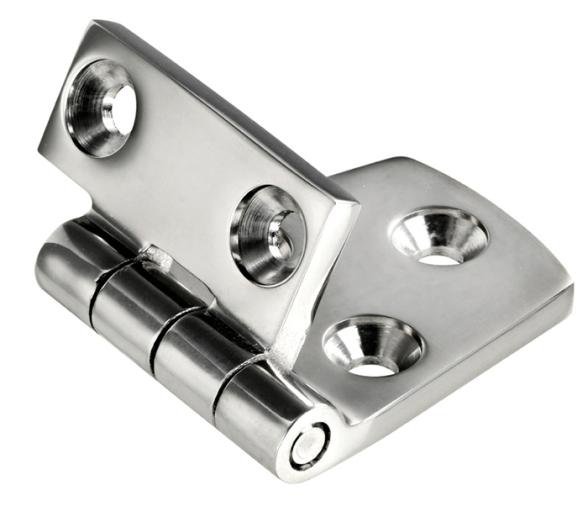 Bisagra Sobresaliente Invertida AISI316 57x38 mm