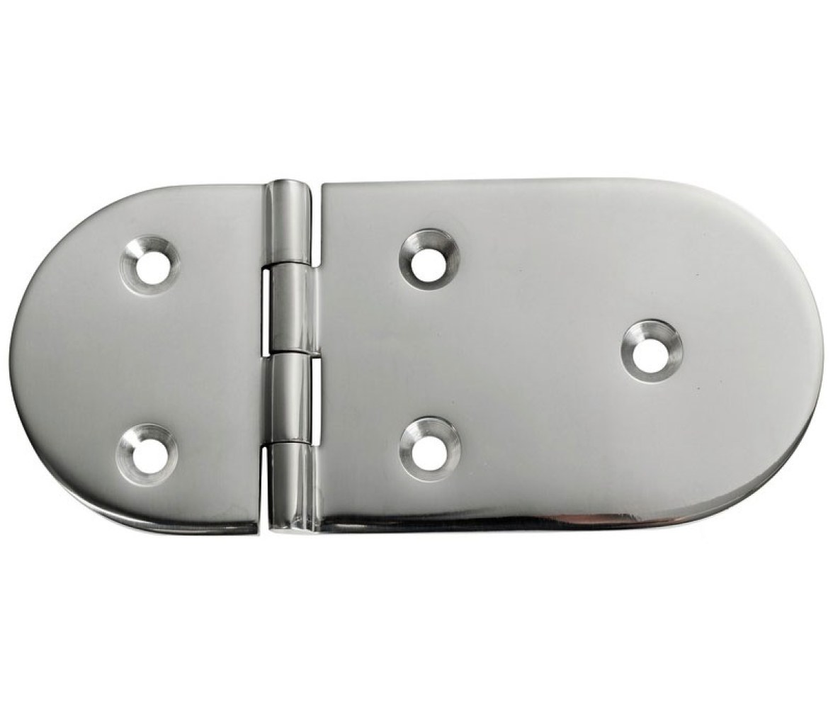 Bisagra Acero Inoxidable 126 x 40 mm Apertura 180 Grados