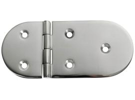 Bisagra Acero Inoxidable 126 x 40 mm Apertura 180 Grados