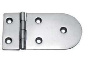 Bisagra Acero Inoxidable 128 x 65 mm Apertura 180 Grados