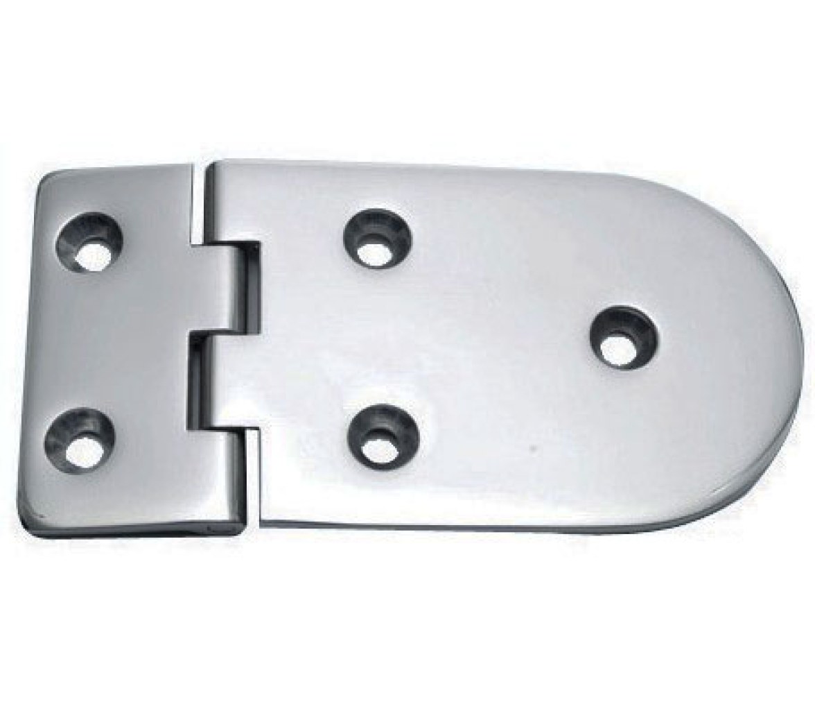 Bisagra Acero Inoxidable 128 x 65 mm Apertura 95 Grados