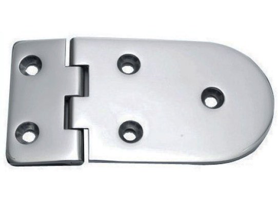 128 x 65 mm Inox Hinge 95 Degrees Opening