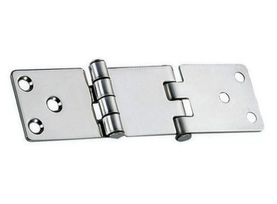Bisagra Acero Inoxidable 134 x 38 mm con Desnivel