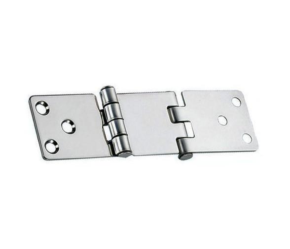 Bisagra Acero Inoxidable 134 x 38 mm con Desnivel