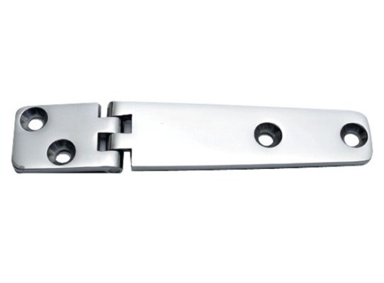 141 x 29 mm Inox Hinge 95 Degrees Opening