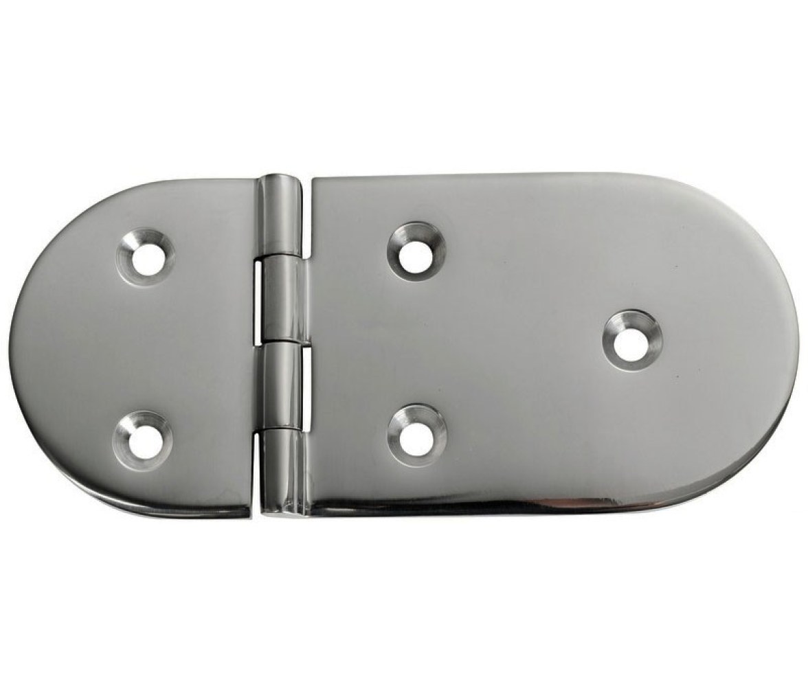 Bisagra Acero Inoxidable 145 x 65 mm Apertura 180 Grados