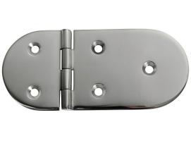 Bisagra Acero Inoxidable 145 x 65 mm Apertura 180 Grados