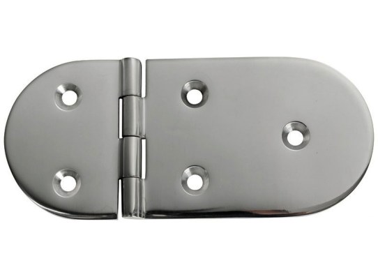 Bisagra Acero Inoxidable 145 x 65 mm Apertura 180 Grados