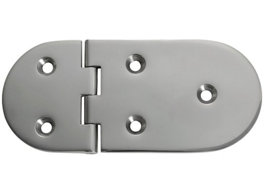 145 x 65 mm Inox Hinge 95 Degrees Opening