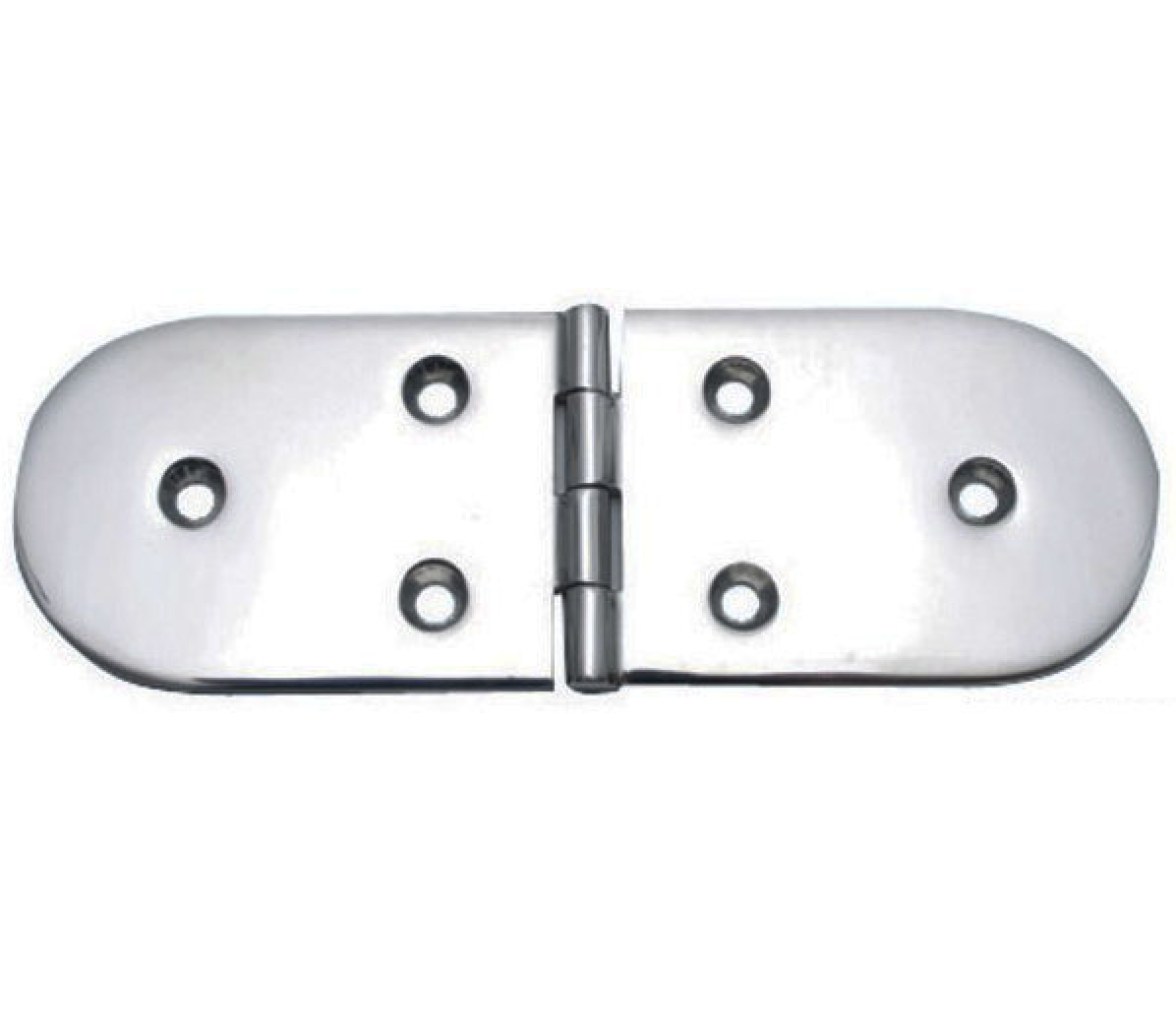 Bisagra Acero Inoxidable 190 x 65 mm Apertura 180 Grados