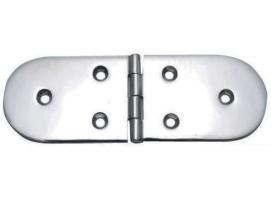 Bisagra Acero Inoxidable 190 x 65 mm Apertura 180 Grados