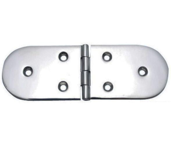 Bisagra Acero Inoxidable 190 x 65 mm Apertura 180 Grados