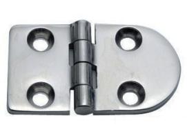 Bisagra Acero Inoxidable 70 x 40 mm Apertura 180 Grados