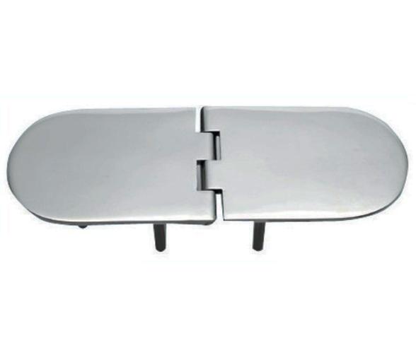 Bisagra Acero Inoxidable 190 x 65 mm con Pernos Apertura 95 Grados