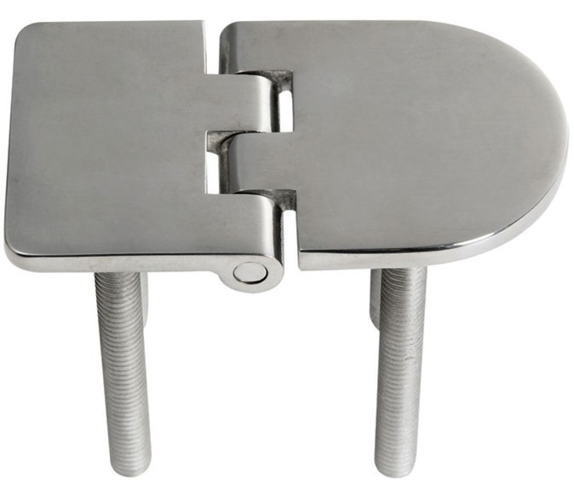Bisagra Acero Inoxidable 70 x 40 mm con Pernos Apertura 95 Grados