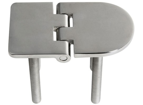 Bisagra Acero Inoxidable 70 x 40 mm con Pernos Apertura 95 Grados
