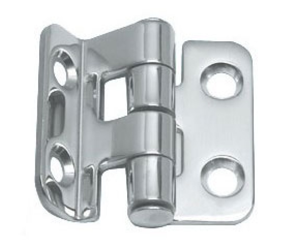 Bisagra Acero Inoxidable 37 x 37 mm con Desnivel