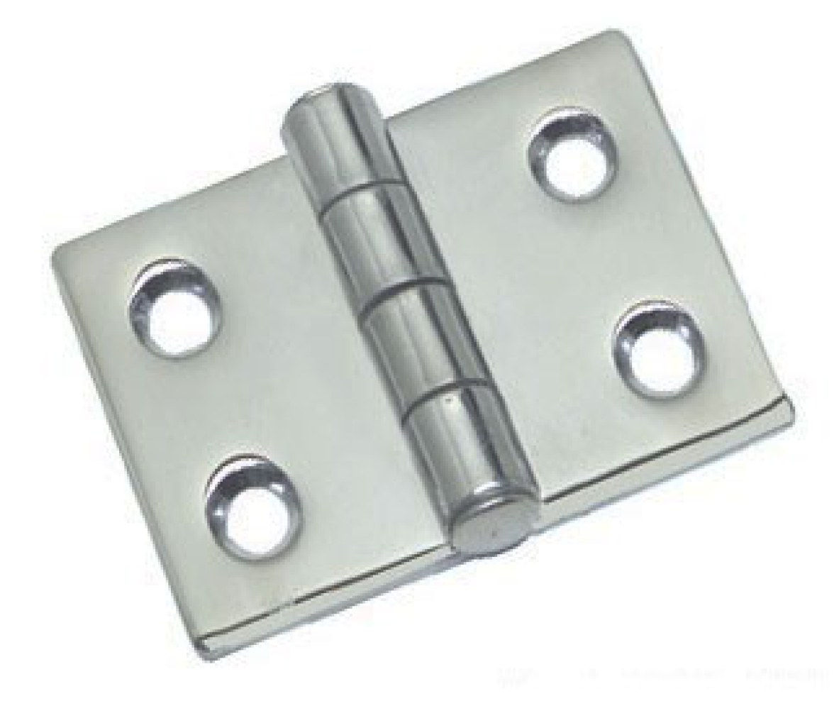 Bisagra Acero Inoxidable 50 x 50 mm Grosor 5 mm