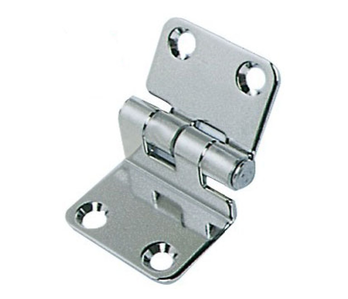 Bisagra Acero Inoxidable 57 x 37 mm con Desnivel