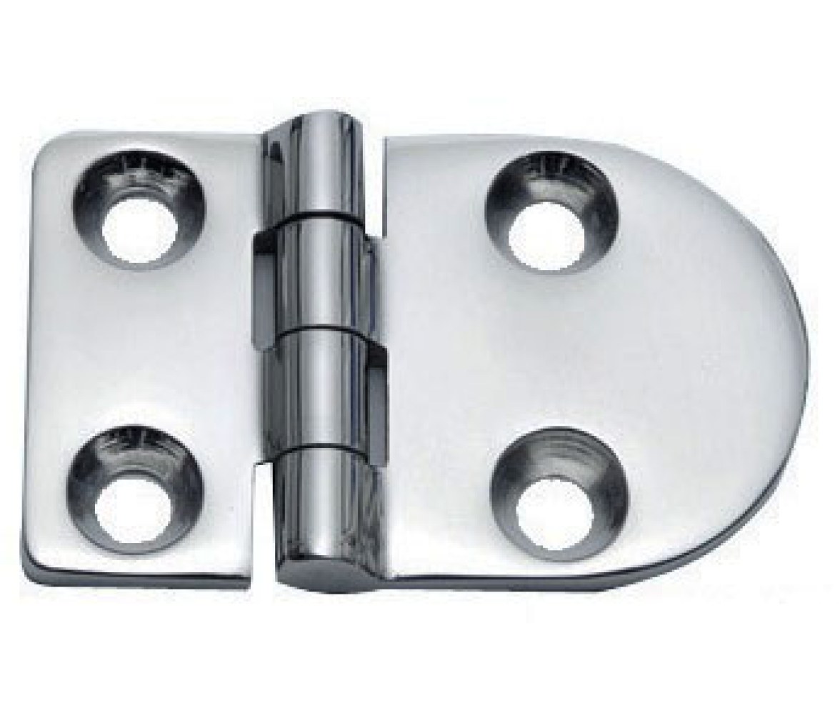 Bisagra Acero Inoxidable 63 x 40 mm Apertura 180 Grados