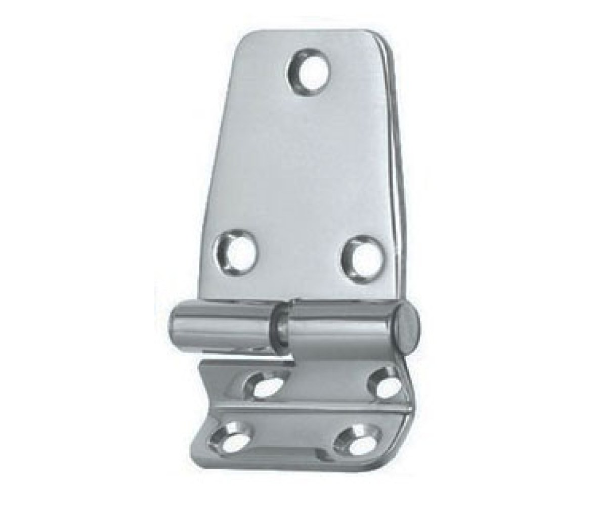 Bisagra Acero Inoxidable 65,5 x 37 mm con Desnivel